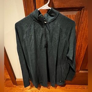 Smartwool Women’s Navy 1/4 zip Sweater